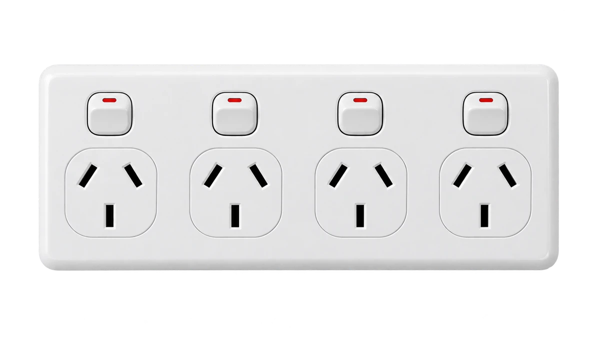 Four Outlet Power Point