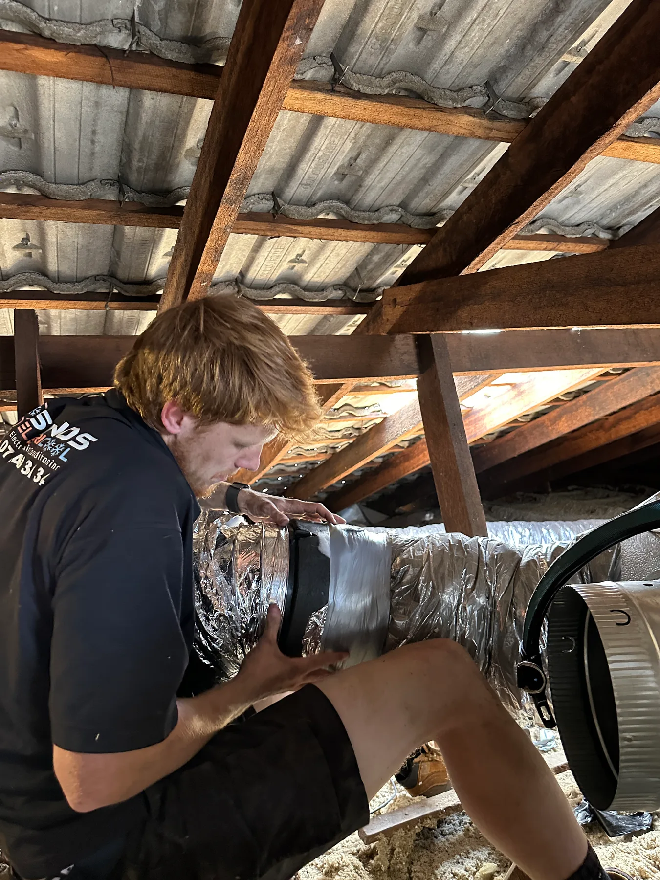 Spanos Electricool Ducted Air Conditioning Installation