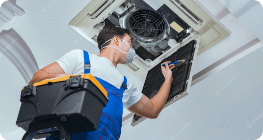 Electrician assisting as an Emergency Electrician in Mount Gravatt, testing an RCD at a modern switchboard.