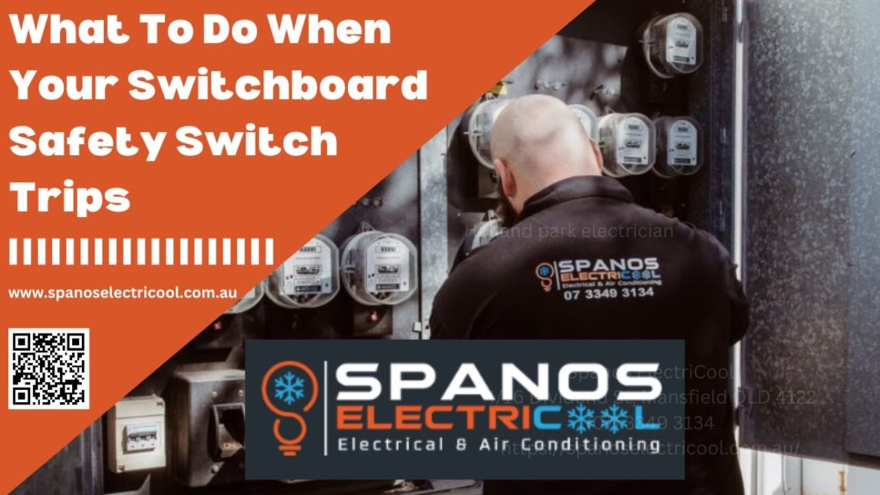“Licensed electrician completing Switchboard Upgrades Brisbane by installing new safety switches.”